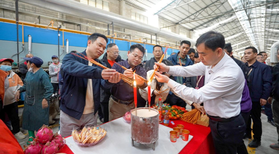 薪火升騰?盛啟新程 | 熱烈慶祝金科瓷磚2號窯爐點火圓滿成功！